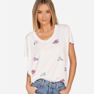 Lauren Moshi ELARA PINK ROSE SKULL XL